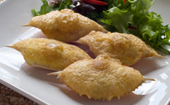 Deep-Fried Stuffed Crab